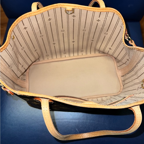 COPY - LOUIS VUITTON Monogram Canvas Neverfull MM Brown Tote Bag (Authentic) - Picture 7 of 14